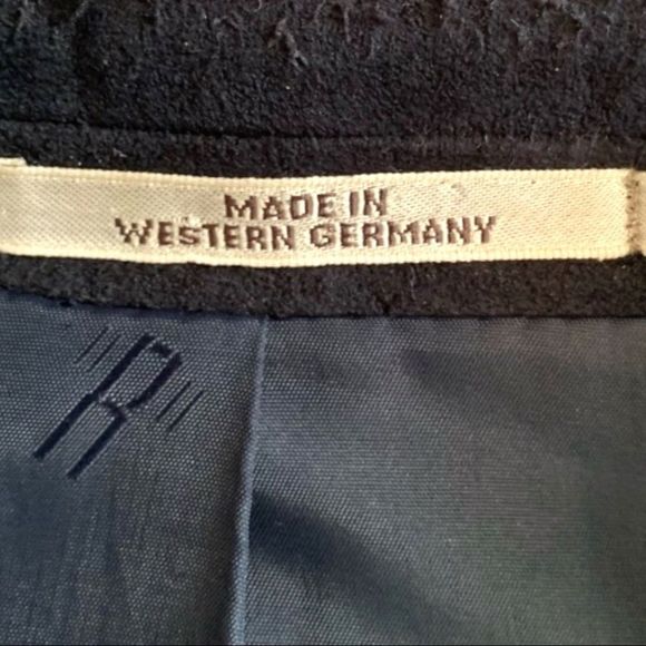 Milano Italia Jacket Blazer Charcoal made from AlCantera Microfibre Fabric 2X - Picture 2 of 9